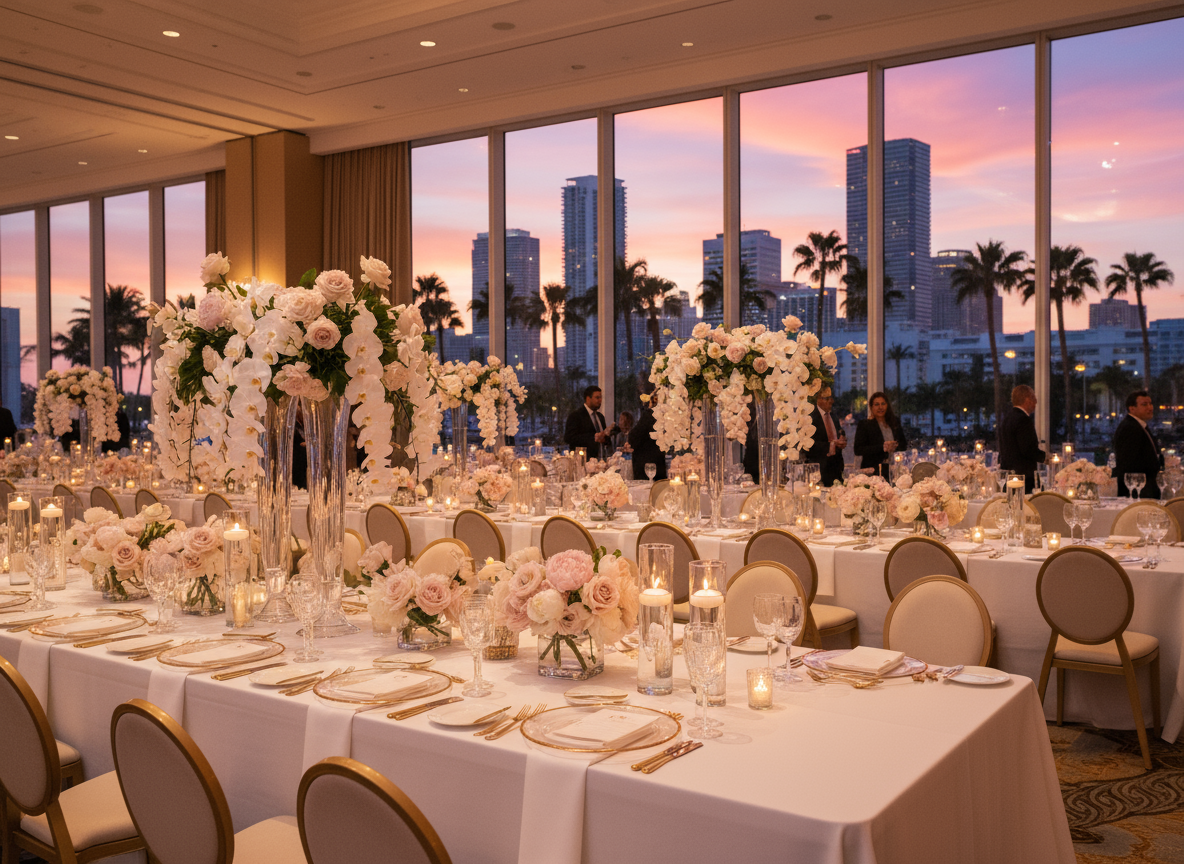 Flower Delivery in Miami FL: Corporate Event Flowers Guide